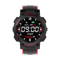 Montre connectée sport KINGSTAR S02 étanche pour iOS Android, montre connectée avec mesure de la pression artérielle pour femmes et hommes, montre connectée sport