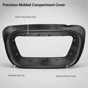 Cubierta para Caja de Almacenamiento para Tesla Model Y 2020 2021 <span class=keywords><strong>2022</strong></span> 2023 2024 2025 OE 1494088-00-C 1493375-00-C Reemplazo OEM de Fábrica - Product Image 3