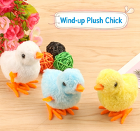 Jouet pour animaux de compagnie en peluche à remonter en forme de poussin, pour chiens et chats, Fournitures pour animaux de compagnie