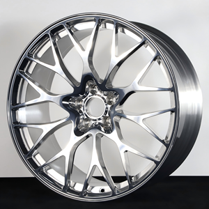 Rines Monobloque Forjados de Aleación Plateados de 17, 18, 19 y 20 Pulgadas, 5x114.3, Rines Personalizados para <span class=keywords><strong>Chevy</strong></span>, Mustang, BMW, Mercedes, Audi, Porsche - Product Image 3