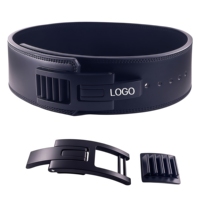 Ceinture de musculation 2026 de haute qualité en cuir de vachette et néoprène de 13 mm, ceinture à levier robuste avec protection professionnelle pour les levées de charges lourdes