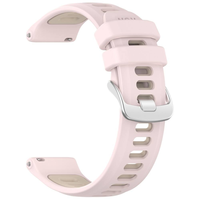 Win-Win Factory OEM Zweifarbiges Atmungsaktives Silikon Smartwatch-Armband 20/22mm für Garmin Forerunner 170 F 70