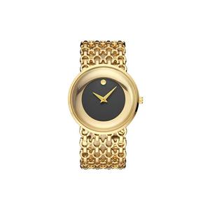 Montre de luxe pour femme avec bracelet ajouré, design rétro, cadran rond, mouvement à quartz, bracelet en alliage léger, mode quotidienne - Product Image 4