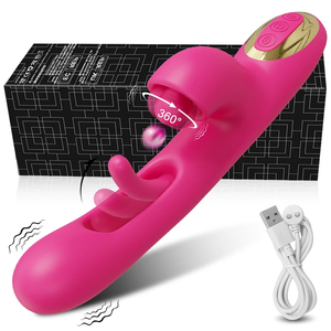 Potente Vibrador con Movimiento de Golpeteo y Aleteo para el Punto G, Estimulador de Clítoris, Masajeador con 3 Motores, Consolador, Juguetes Sexuales para Mujeres, Productos para Adultos +18 - Product Image 1