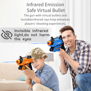 Pistolet de tir au laser infrarouge FiveStar en plastique ABS, jouet électronique pour les enfants de 5 ans et plus, <span class=keywords><strong>jeu</strong></span> d'équipe en intérieur/extérieur, certifié EN71, Laser Versus - Product Image 3