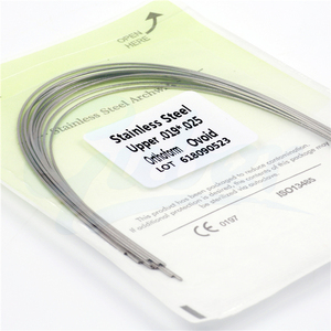 # <span class=keywords><strong>Dental</strong></span> de acero inoxidable ovoide natural ortodoncia alambres de arco de acero inoxidable de alambres arqueados con CE ISO - Product Image 2