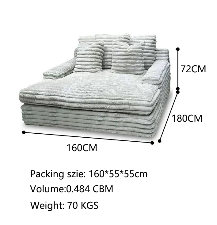 Coperta in peluche 150 x 100 cm con motivo a busta per sublimazione