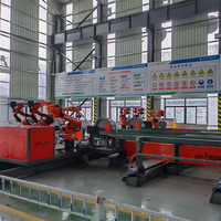 La Viga en Forma de I del Túnel se Solda con un Robot de Soldadura de Arco de Acero CNC (con Color, Robot y Modelo Personalizables)