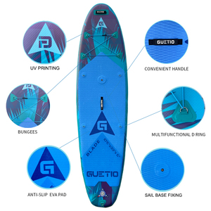 Usine OEM Wind <span class=keywords><strong>SUP</strong></span> Paddle Surf UV Print Board Pliable Soft Surfboard Superfield pour les sports nautiques pour les occasions nautiques - Product Image 3