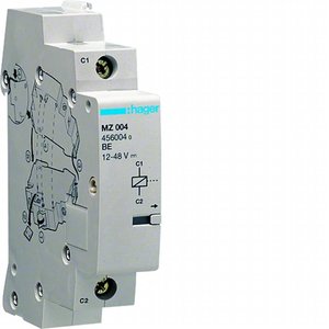 Hager Mz 004 Modulo Shunt Trip 12-48 V DC 1 DIN per Interruttori Automatici - Product Image 1