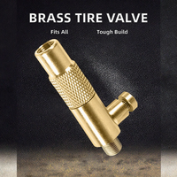 Type de vis universel en laiton pièces d'auto gonfleur de pneu de voiture connecteur de tige de valve pompe automatique mandrin pince adaptateur fonction de dégonflage