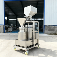 Homogénéisateur Commercial en Acier Inoxydable, Machine à Pulper, Broyeur Colloïdal, Capacité 50L, pour Sauce Arachide/Sésame/Piment/Os
