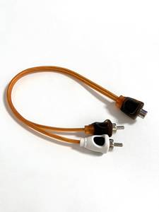 สายเคเบิล RCA สัญญาณเสียงวิดีโอทีวีระดับมืออาชีพ 2 ชาย 1 หญิง สำหรับรถยนต์ - Product Image 2