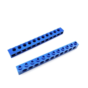 Recién llegados ladrillo 1x12 con agujeros plástico ABS DIY juegos de bloques de juguete a granel bloque ladrillo No.3895 - Product Image 5