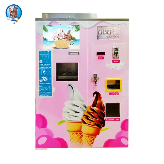 Лучшая продажа, автоматический торговый автомат из Китая, популярный в Италии, автоматизированный торговый автомат HM736