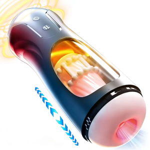 Vibrateur télescopique à piston pour masturbation masculine, avec dilatation et contraction automatiques, effet de succion, vagin artificiel, jouets sexuels pour <span class=keywords><strong>adultes</strong></span> - Product Image 6