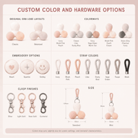 Jouet en peluche personnalisé OEM ODM, animal en peluche, mascotte, porte-clés Collagen Orb Pal, cadeau d'entreprise pour la beauté et les soins de la peau, promotion du logo