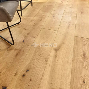 Parquet en bois d'ingénierie moderne en chêne pour l'intérieur, placage multicouche avec nœuds naturels pour salon - Product Image 2