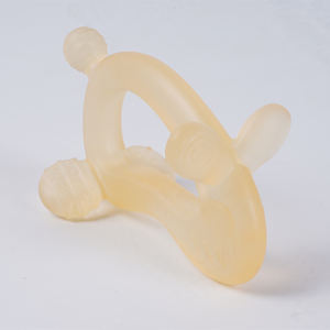 סיטונאי ג 'לי הארנבת בייבי סיליקון טאטר צעצוע רך בצורת פטריות סיליקון - Product Image 2