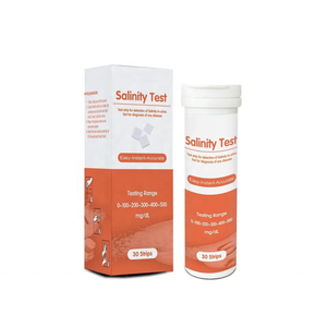 Bandelettes de test de salinité urinaire Kit de test de la teneur en sel/électrolytes dans l'urine Classe II Utilisation à domicile Surveillance de l'hydratation et de la consommation de sodium CE/ISO - Product Image 4