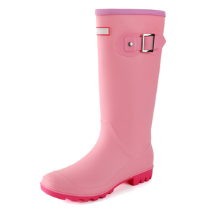 <span class=keywords><strong>Stivali</strong></span> da Pioggia Neri alla Moda per Donne, <span class=keywords><strong>Stivali</strong></span> Chelsea Impermeabili con Tacco a Piattaforma, Eleganti <span class=keywords><strong>Stivali</strong></span> a Metà Polpaccio per Signore - Product Image 2