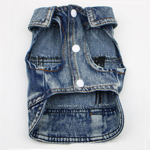 ホット販売犬のコートとジャケットDリング付きペットベストハーネスカウボーイ犬の服ハーネス付きジャケット - Product Image 4