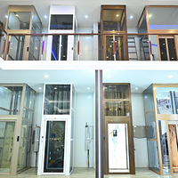 Lift Rumah Hemat Ruang untuk 4 Lantai, Sistem Lift Pintar untuk Hunian, Lift untuk 4 Lantai untuk Villa