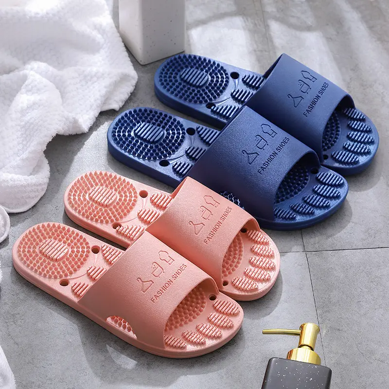 Acupressure Massagers Sandals for Women Home Shoes Foot Acupoint Massage Pain Relief Non-Slip Massage Shoes for Bath Shower