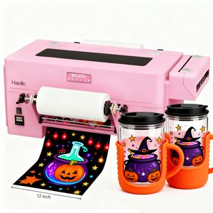 Haolic UV DTF Autocollant <span class=keywords><strong>Machine</strong></span> D'impression <span class=keywords><strong>Créer</strong></span> Étanche Résistant Aux Rayures <span class=keywords><strong>Stickers</strong></span> <span class=keywords><strong>pour</strong></span> Gobelets Téléphone Cas DIY Artisanat - Product Image 1