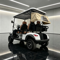 Voiturette de golf électrique tout-terrain, chariot de chasse électrique, chariot de navette panoramique, fabricant de voiturettes de golf électriques pour les excursions touristiques