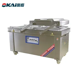 Automatic industrial double chamber vacuum packaging machine