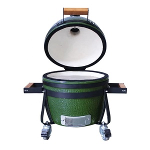 Barbecue Kamado en céramique verte Auplex 14 pouces pour la <span class=keywords><strong>cuisson</strong></span> en plein air dans le jardin - Product Image 1