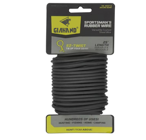 Sportman's Rubber Durable Easy to Use Reusable 25' Long Rust-Free Coated Wire for Hunting - Product Image 1