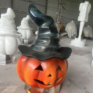 Portes et arbres de citrouille Jack-O'-lantern : le festin effrayant des elfes squelettes - Product Image 5