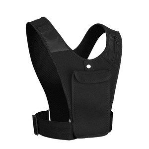 Sports <b>Fitness</b> Marathon Running Vest Adjustable Reflective Cycling Phone Chest Multifunctional Phone Outdoor Jogging <b>Bags</b> - Product Image 1