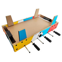 Table de baby-foot miniature en bois pour enfants, best-seller, pour la maison et les supermarchés, jeu de football unisexe