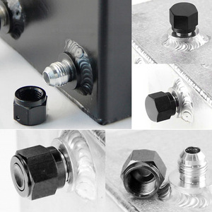 Bouchon d'étanchéité en aluminium AN femelle pour ligne de carburant AN4 AN6 AN8 AN10 AN12 - Product Image 5
