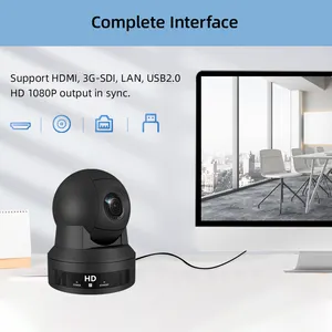 Câmera de vídeo IP Kato Video Conference Terminal HD 1080p HDMI SDI USB 3.0 POE opcional câmera de transmissão Ptz Optics-20x