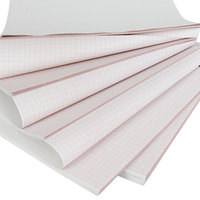 Papier d'enregistrement médical de haute qualité rouge 50mmx20 80mm * 20m 110mm x 20m Z pli papier thermique Ecg