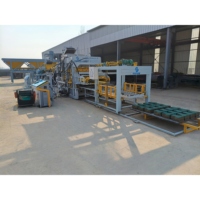 Vente directe usine – Machine de fabrication de blocs de béton hydraulique entièrement automatique QT10-15, machine à briques creuses en ciment à base de cendres volantes