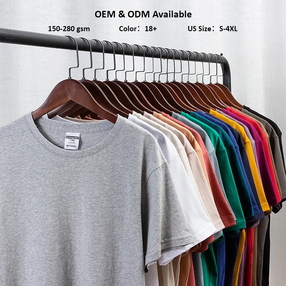 T-Shirt di vendita calda 2023 per T-Shirt da uomo T-Shirt estiva Casual Plus Size T-Shirt da uomo colorata di alta qualità 100% cotone