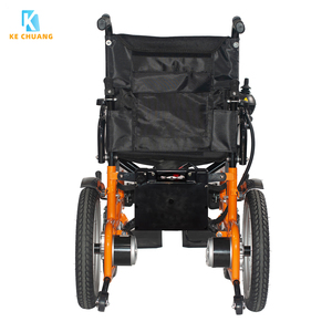 Silla de Ruedas Eléctrica Inteligente Plegable de Acero al Carbono, Todoterreno, Personalizada de Fábrica, Duradera, para Personas con Discapacidad - Product Image 3