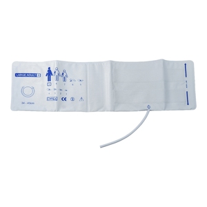 Medke Bracciale per Pressione Sanguigna Monouso a Tubo Singolo 34-43 cm, Bracciale NIBP per Adulti - Product Image 1