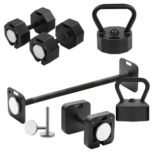 CZFIT Mens Sports Fitness Pure Steel Adjustable <b>Dumbbell</b> Kettlebell Barbell Insert Piece Combination Adjustable <b>Dumbbells</b> Unisex - Product Image 5
