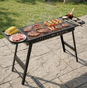 <span class=keywords><strong>Mesa</strong></span> Plegable para Exteriores con Brasero, <span class=keywords><strong>Parrilla</strong></span> <span class=keywords><strong>Argentina</strong></span> Clásica para Barbacoa - Product Image 6