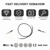 Kabel Pompa Submersible Tahan Air 3/4 Core 4mm PVC/PBT Berlapis Karet Kabel Daya Sumur Dalam Elektronik Fleksibel untuk Irigasi