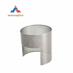 Custom Steel Wire Mesh Filter Bag Perforated Sheet Mesh Filter Screen 304 316 Stainless