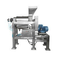 Industriële sapcentrifuge, koude schroefpers, druivenpers, extractor, 0.5t fruit- en groentespiraalpers