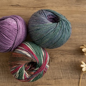 High Quality Rainbow Green <strong>Red</strong> Fine Knitting Yarn <strong>Wool</strong> Crochet Yarn Baby DIY - Product Image 3
