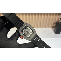 Nuevo Lanzamiento 2026, Reloj Mecánico Automático Tourbillon para Hombre con Caja de Fibra de Carbono de Alta Calidad
